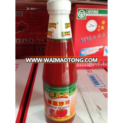 manufacturer natural tomato ketchup sauce 340g factory glass bottle l79 alavie