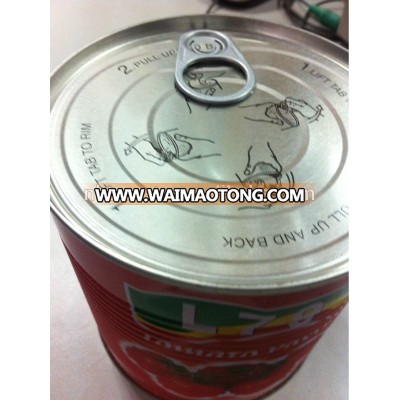 china tomato paste sauce ketchup factory 140g double concentrated canned manufacturer hot sell